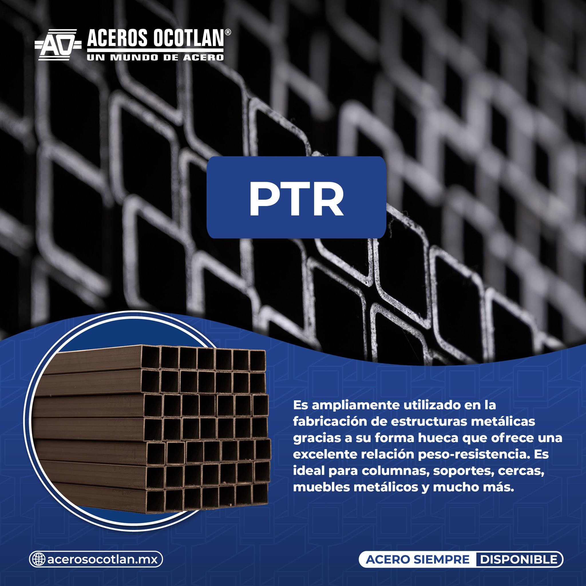 Aceros - El PTR (Perfil Tubular Rectangular) es clave en la ...