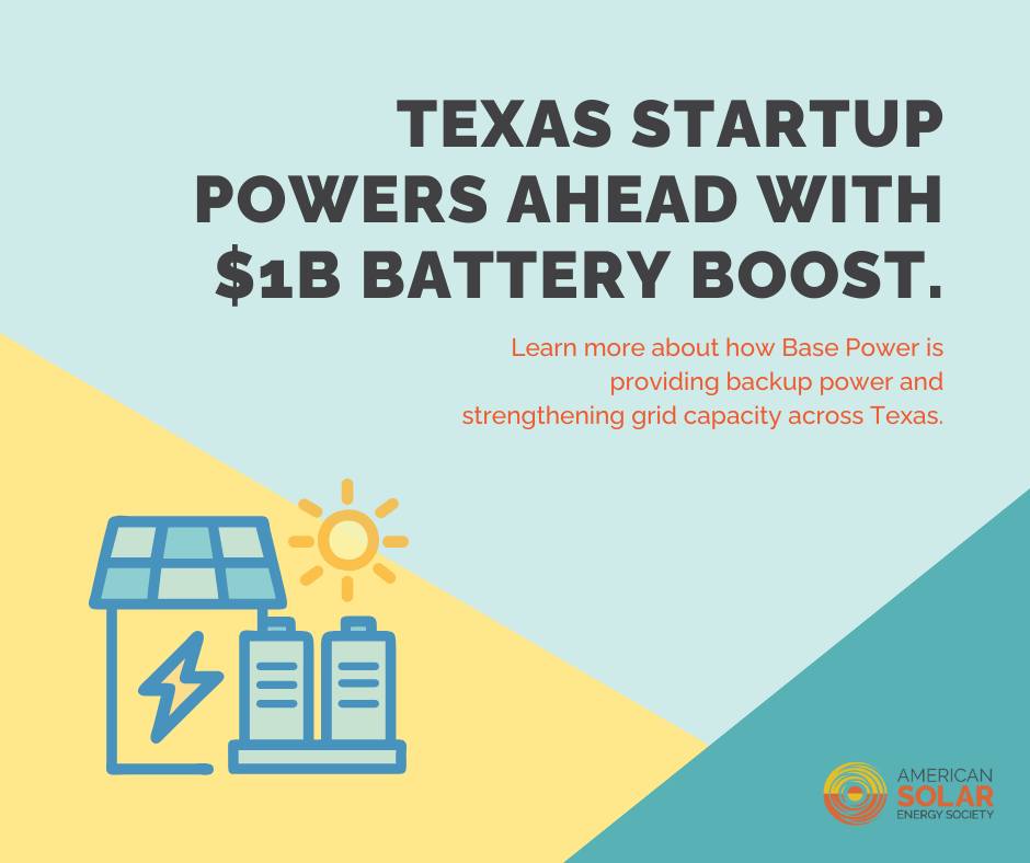 American - Base Power has secured a $1 billion investment to expand its ...
