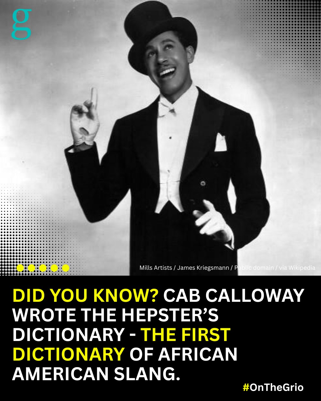 TheGrio - Cab Calloway didn’t just change the sound of jazz — he ...