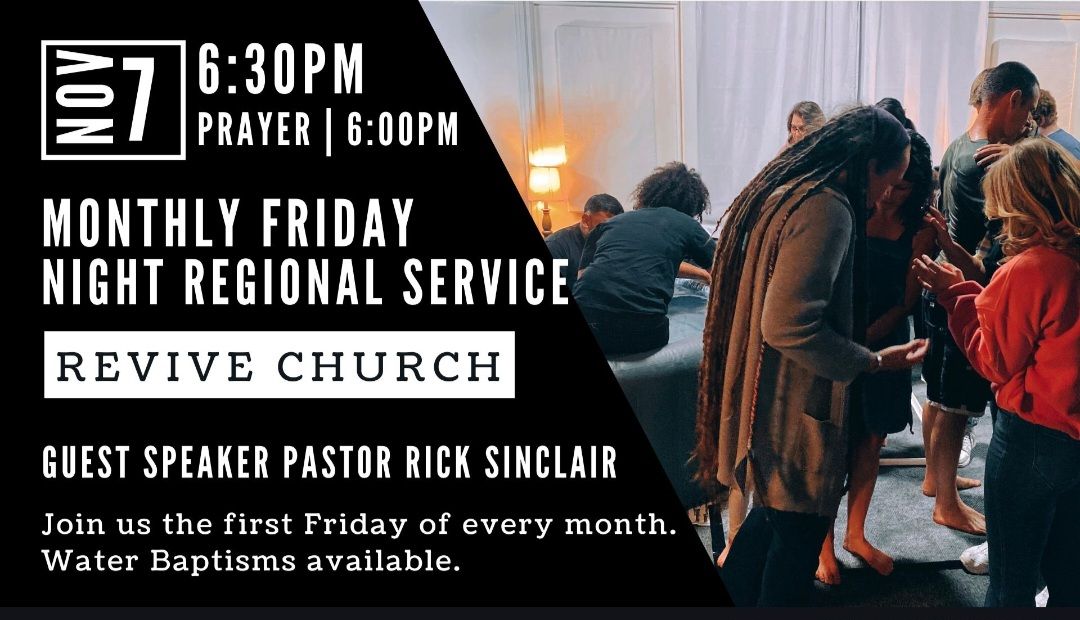 Revive - Hello Revive Fam, Mark your calendars for Friday, November 7th ...