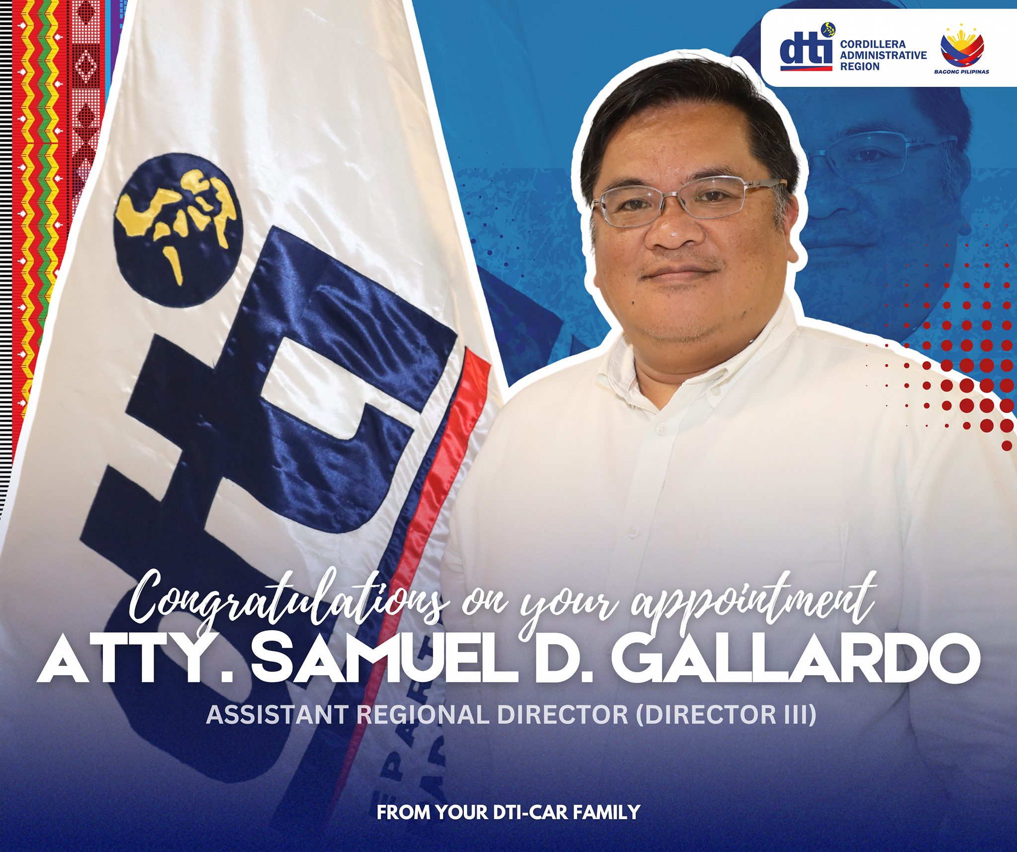 DTI Ifugao - Congratulations ARD Sam! | Facebook