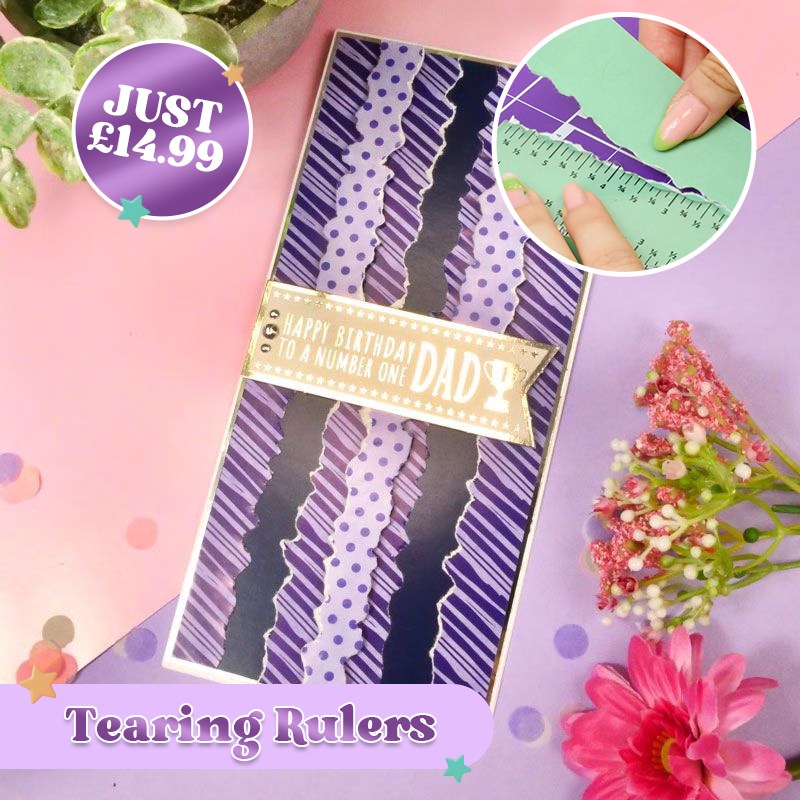 Hunkydory - Create the ultimate distressed edges with our NEW Tearing ...