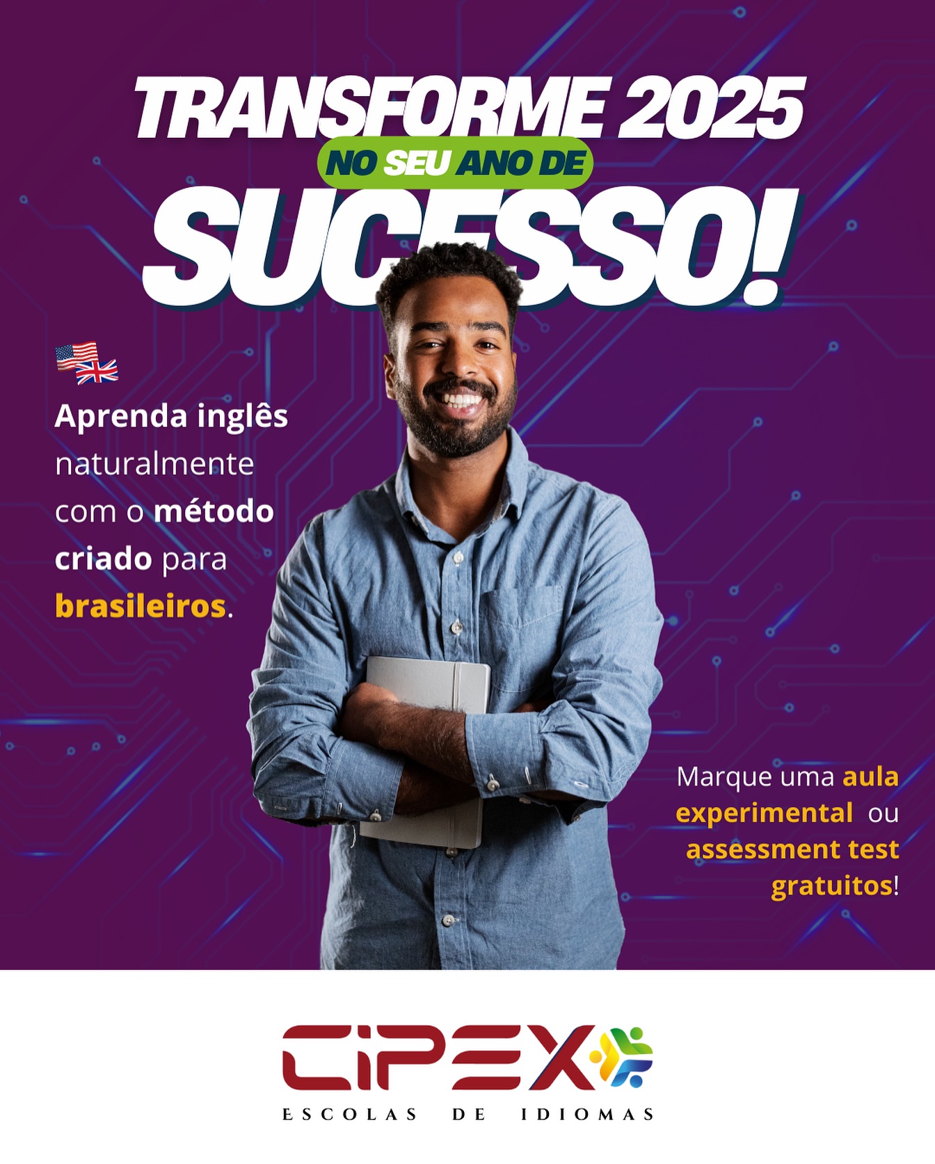 Rede - 🌍 Estudar inglês no CIPEX para transformar sua vida! Imagine um ...