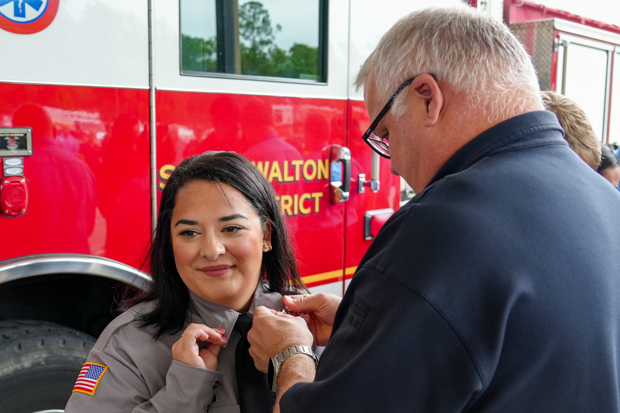South - Six South Walton Fire District personnel reach 