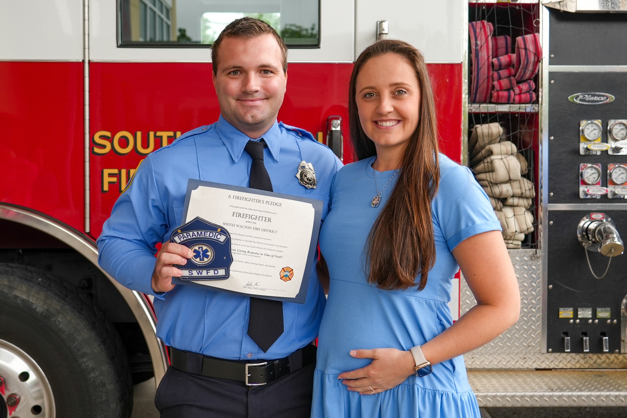 South - Six South Walton Fire District personnel reach 