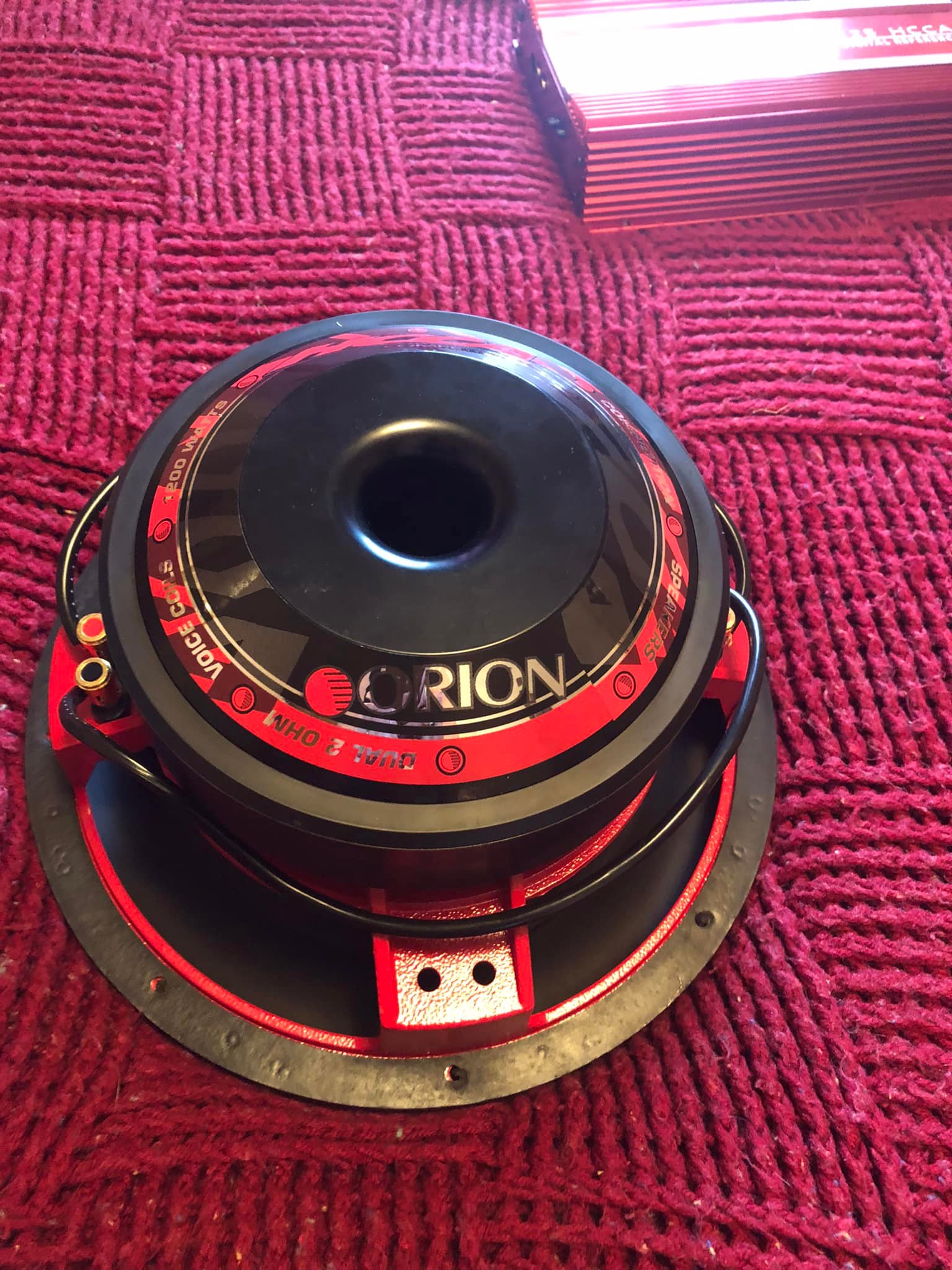 Orion 2100 HCCA amplifier found for old school car audio collection