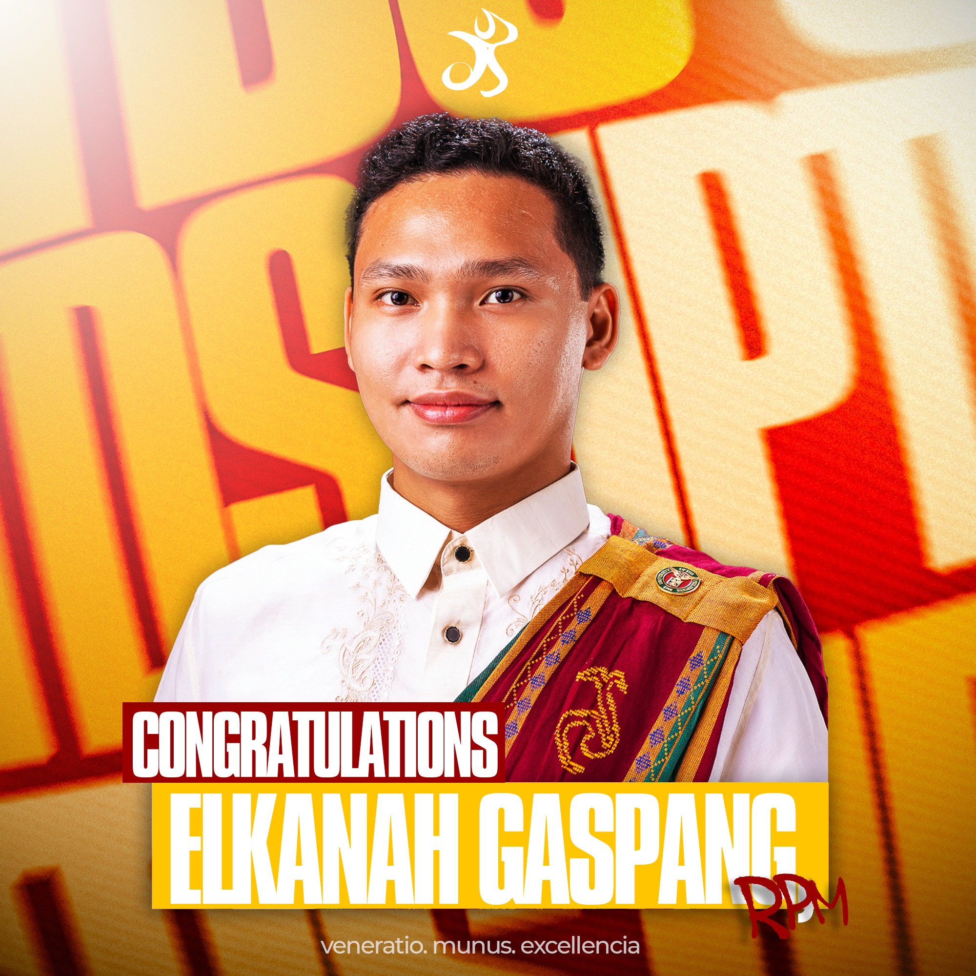 UP - Warmest congratulations to Elkanah Gaspang for officially earning ...