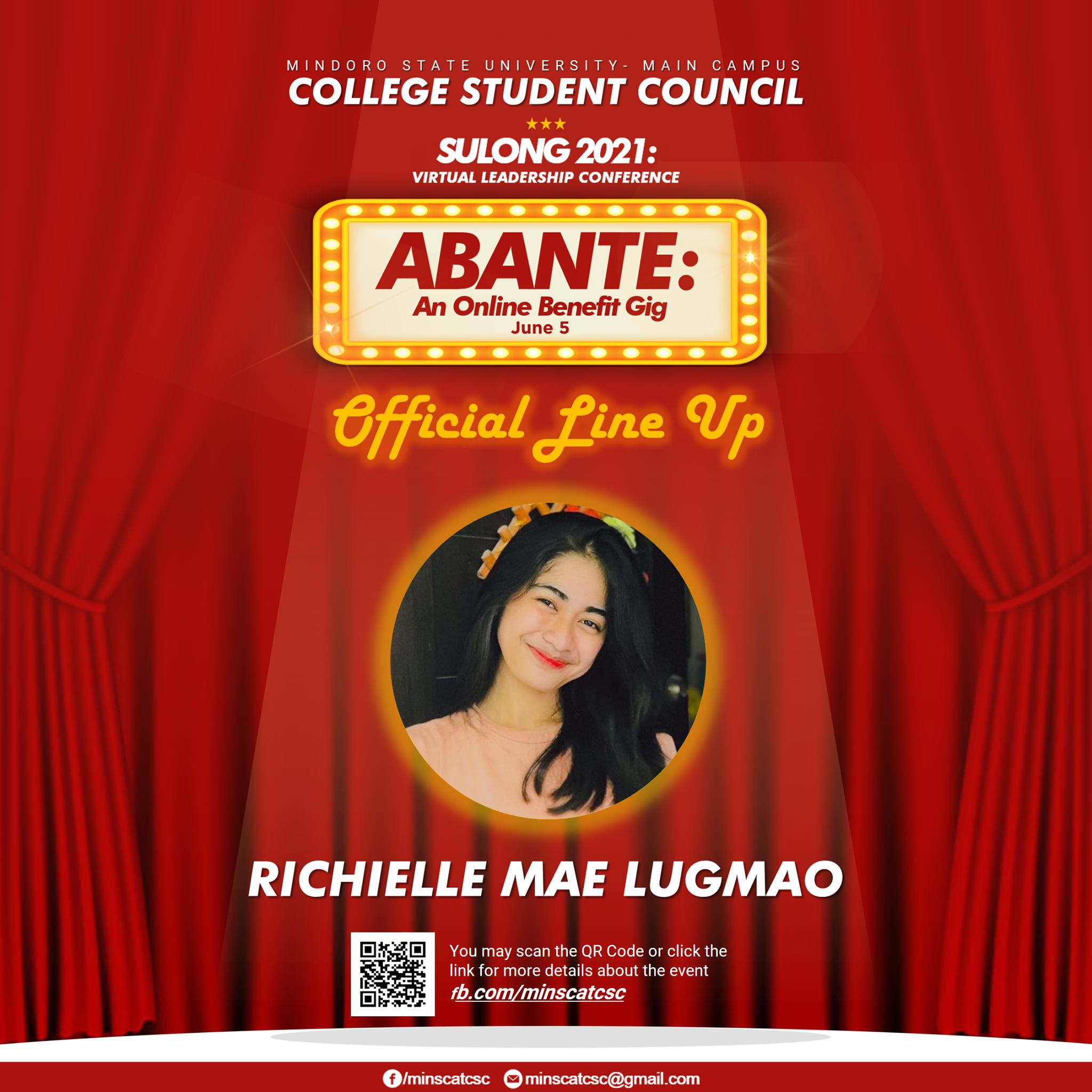University - ABANTE: An Online Benefit Concert for Mindor State ...