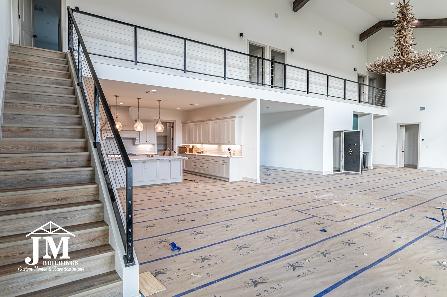 JM - Take a look at this show-stopping barndominium coming to life in ...