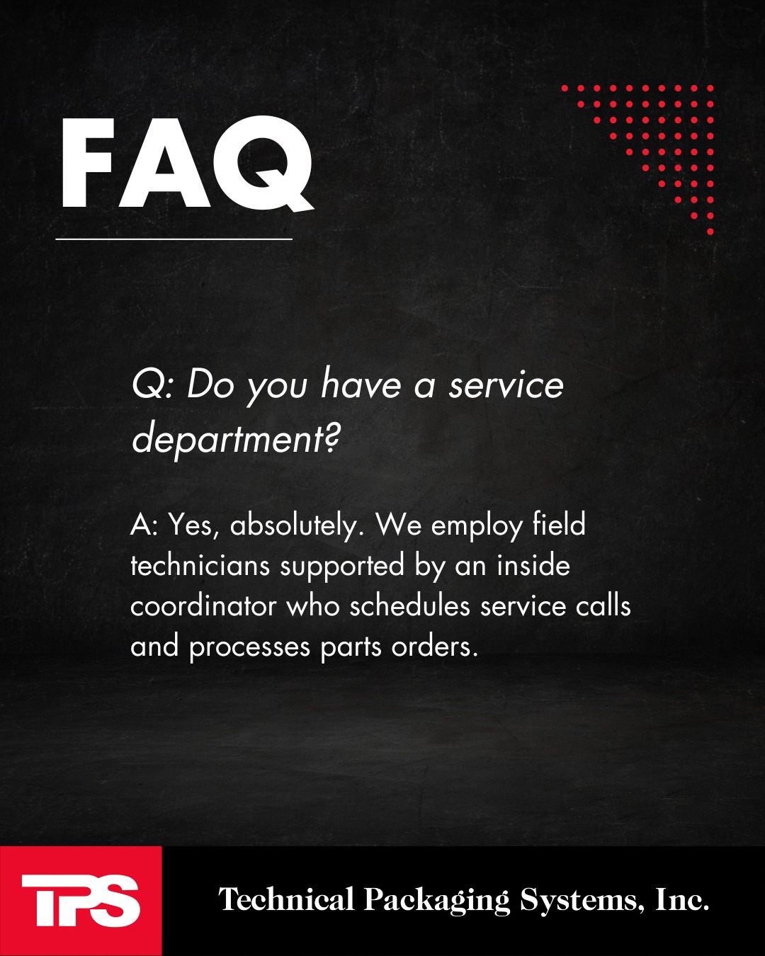 Technical - Call us at (269) 342-4000 Visit website technicalpackaging ...