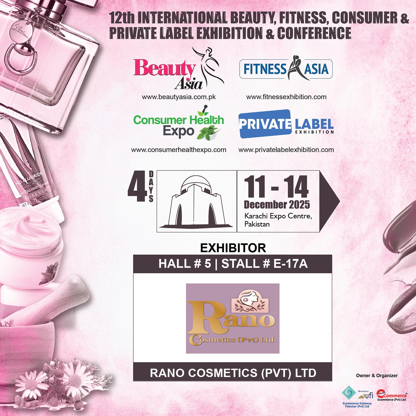 BeautyAsia - 🌟 Get Ready, Karachi! RANO COSMETICS (PVT) LTD is all set ...