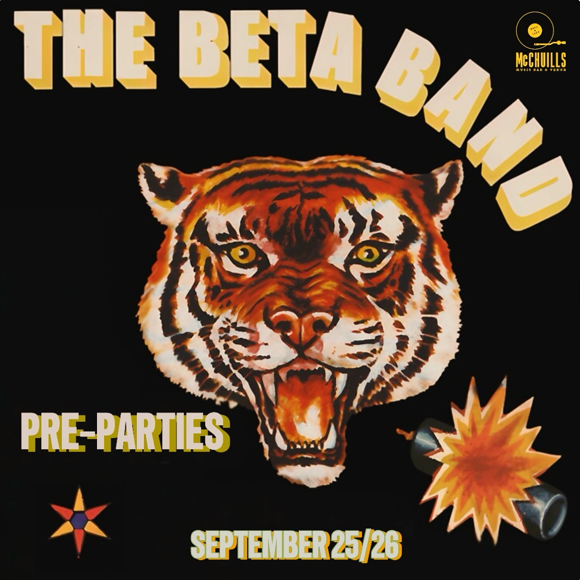 THIS SATURDAY: The Beta Band‼️ Final tickets now up for the