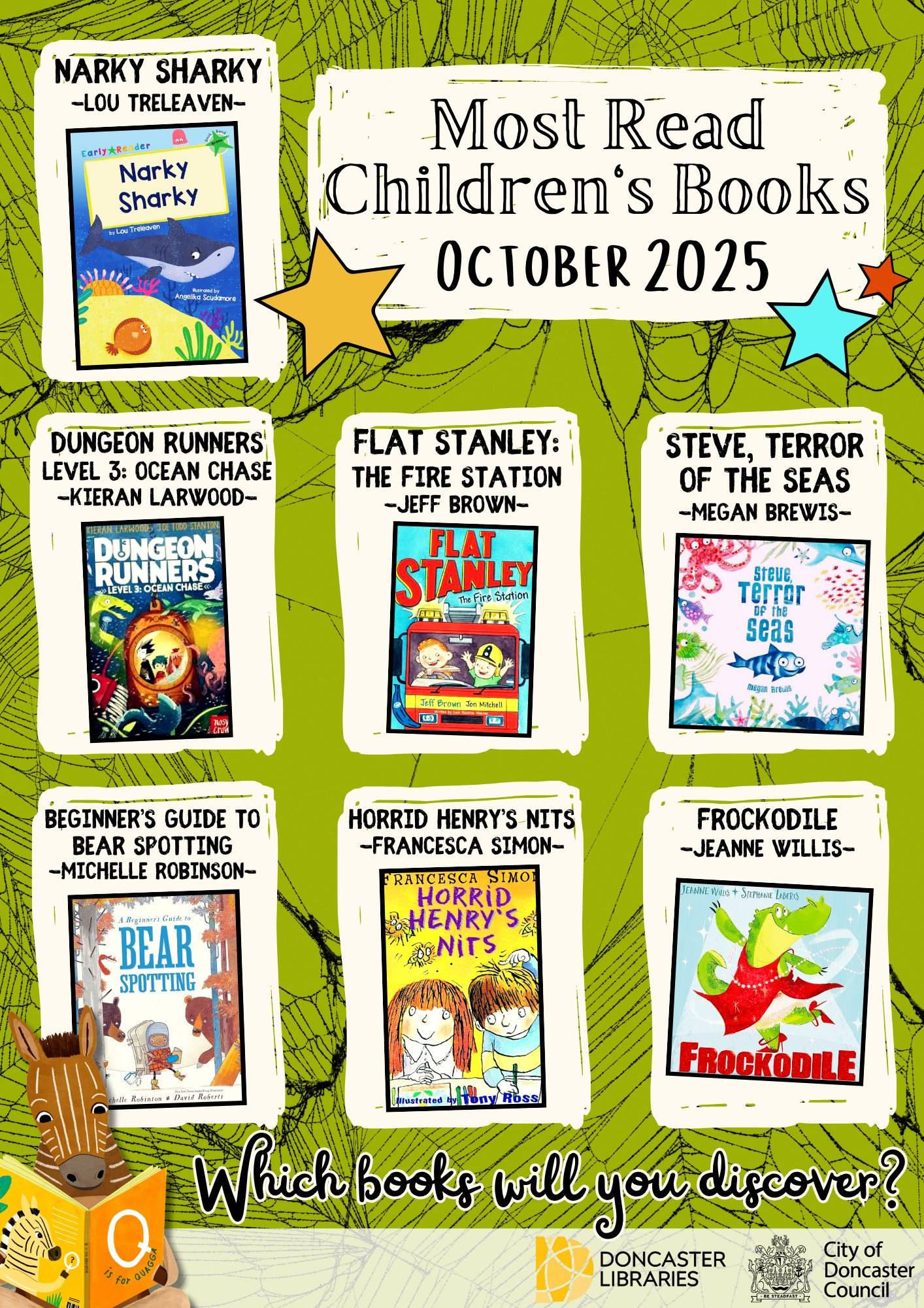 Doncaster - 📚 Top Children’s Books – October 2025 📚 It has been ...