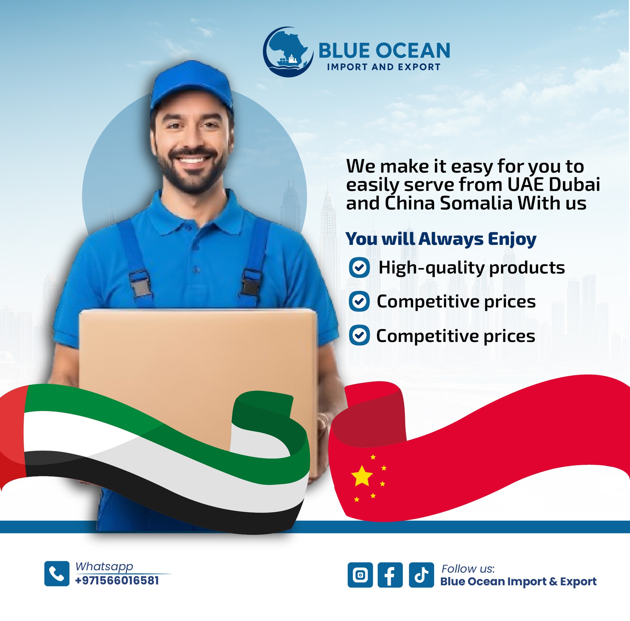 Blue Ocean Import & Export | Dubai