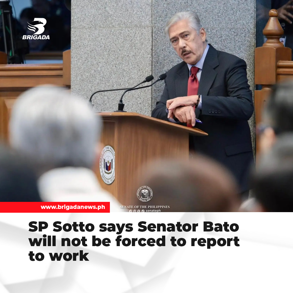 Senate President... - 103.1 Brigada News FM - Naga City | Facebook