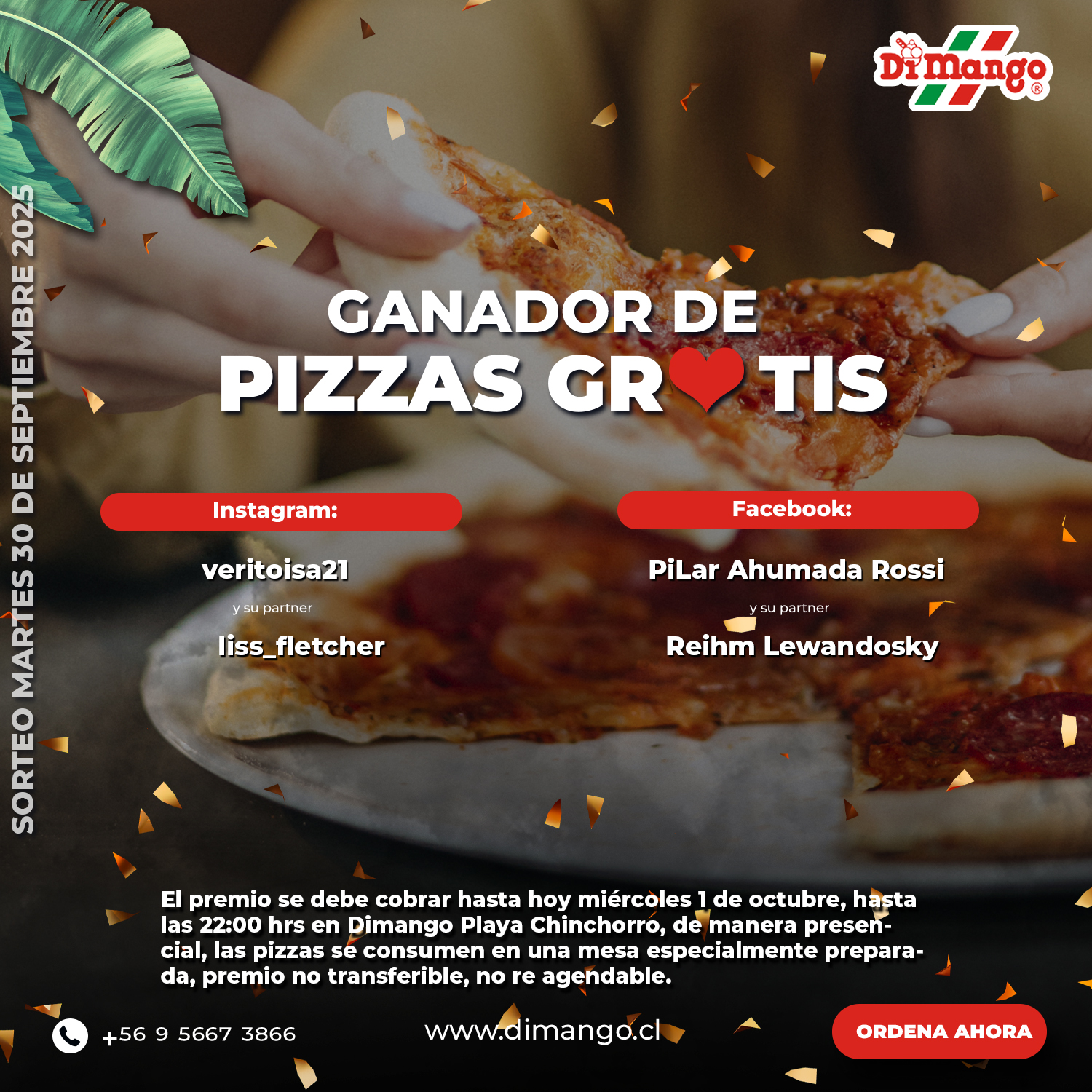 Dimango - 🎉🙌 ¡Atención #DimangoLovers! Los ganadores del sorteo de ayer ...