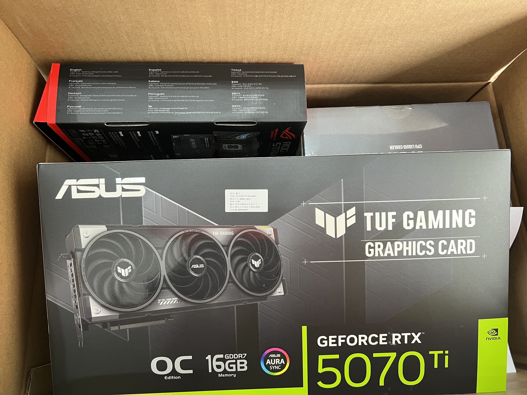 5070Ti 陸續補貨中 原廠台灣貨 非水貨 非平輸品 XD... - 士林 北投 淡水 精湛電腦 專業電腦維修/販售 | Facebook