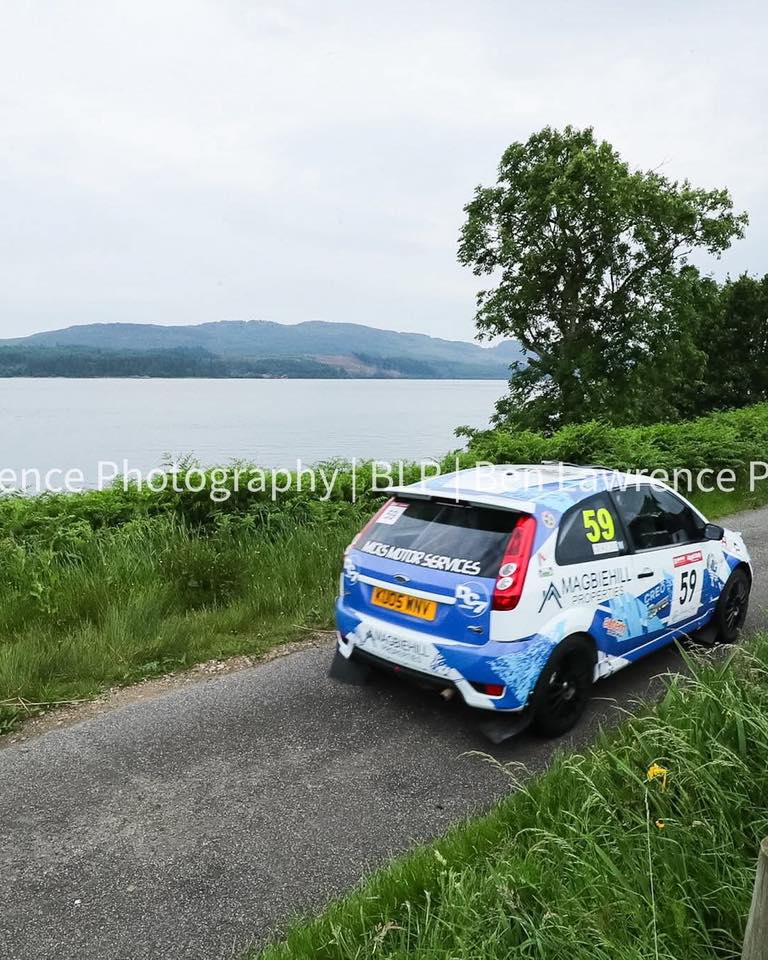 Andrew Blackwood Rallying