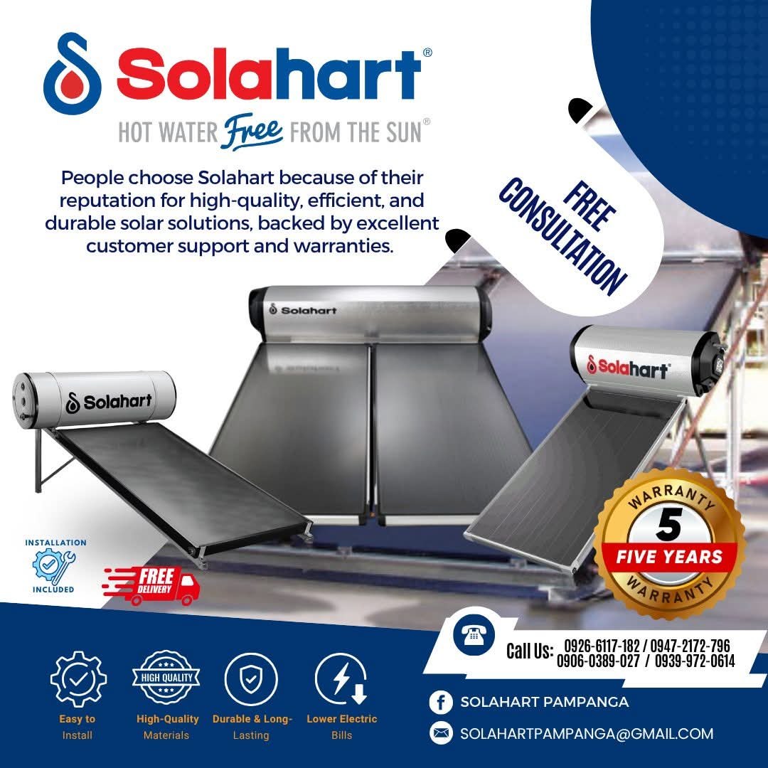 SolahartPampanga - 🌞💧 Go SolarWaterHeating & Save Big with Solahart! 💧🌞 ...