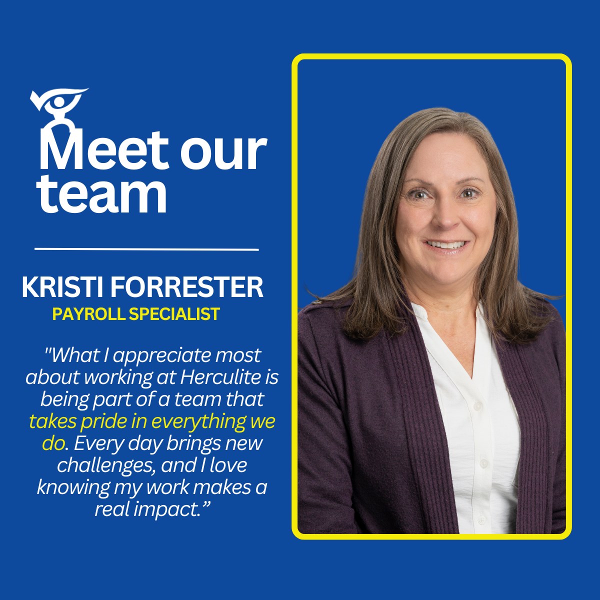 Herculite - 🌟 Meet Kristi Forrester 🌟 We’re thrilled to shine the ...