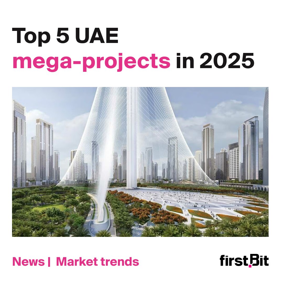 First - 🏙️Top UAE Mega-Projects in 2025 The UAE’s construction sector ...