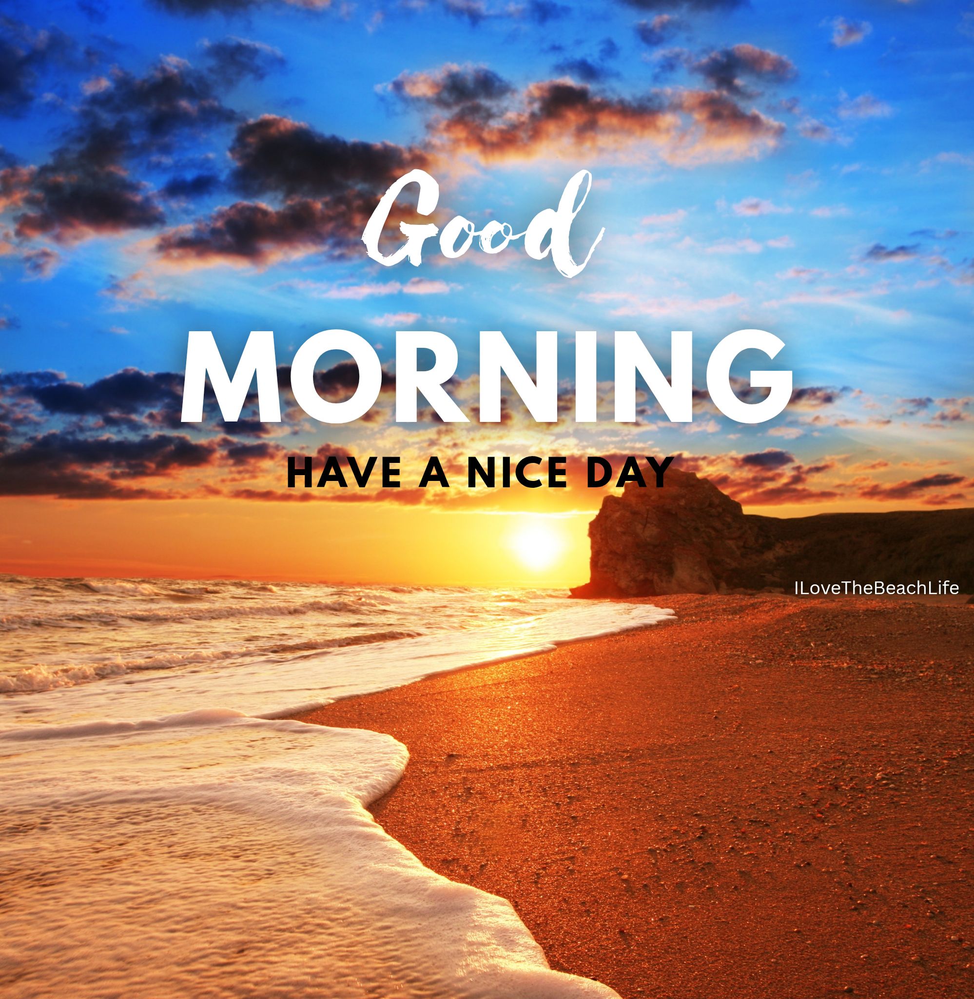 Good Morning💙🌴🏖🐚🌊🌅🌄💙