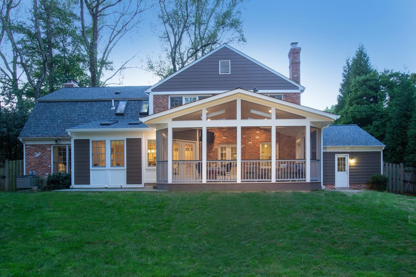 Tabor - 🏡 Fun Fact Friday! Did you know that adding a screened porch ...