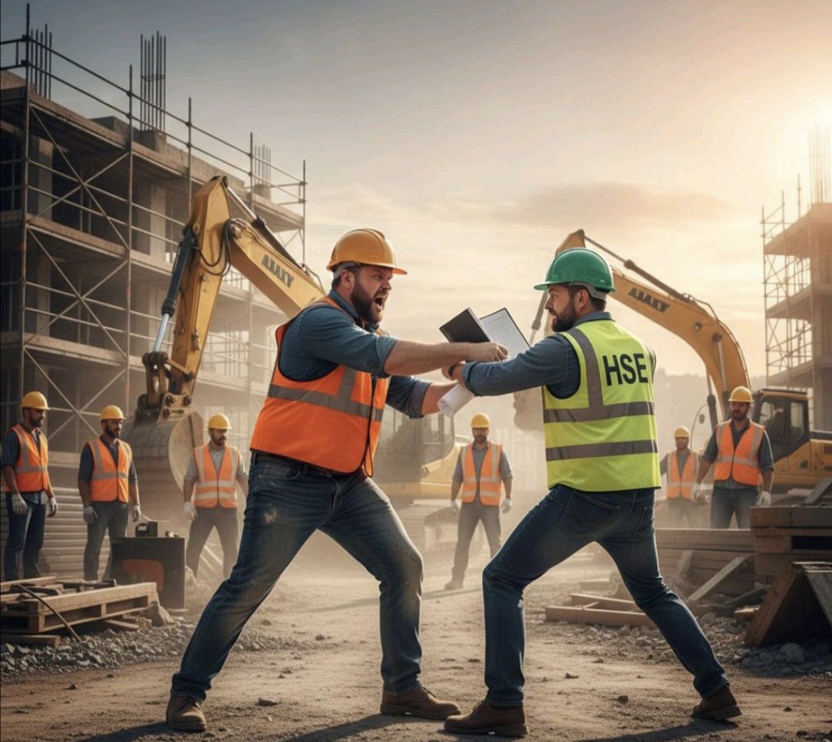 OSH - 📣 When Safety Meets Resistance — The Real Battle on Site 💥 This ...
