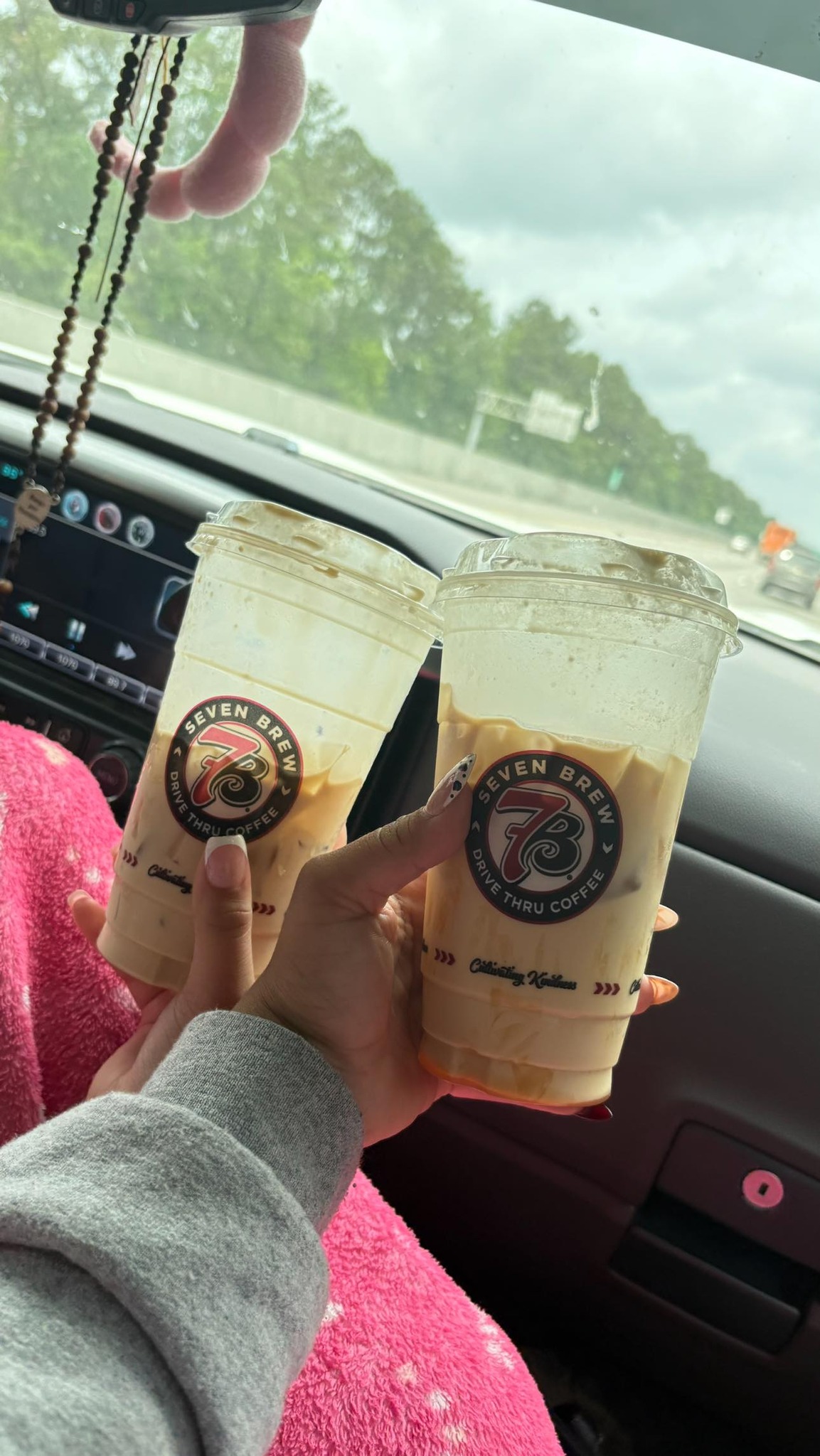 Iced blondie with caramel drizzle review