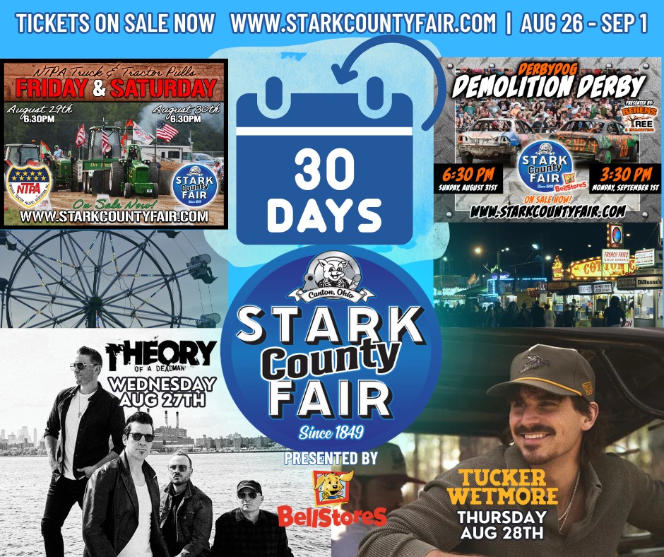 ️30 DAYS AWAY ️ from the 2025 Stark... - Stark County Fair | Facebook