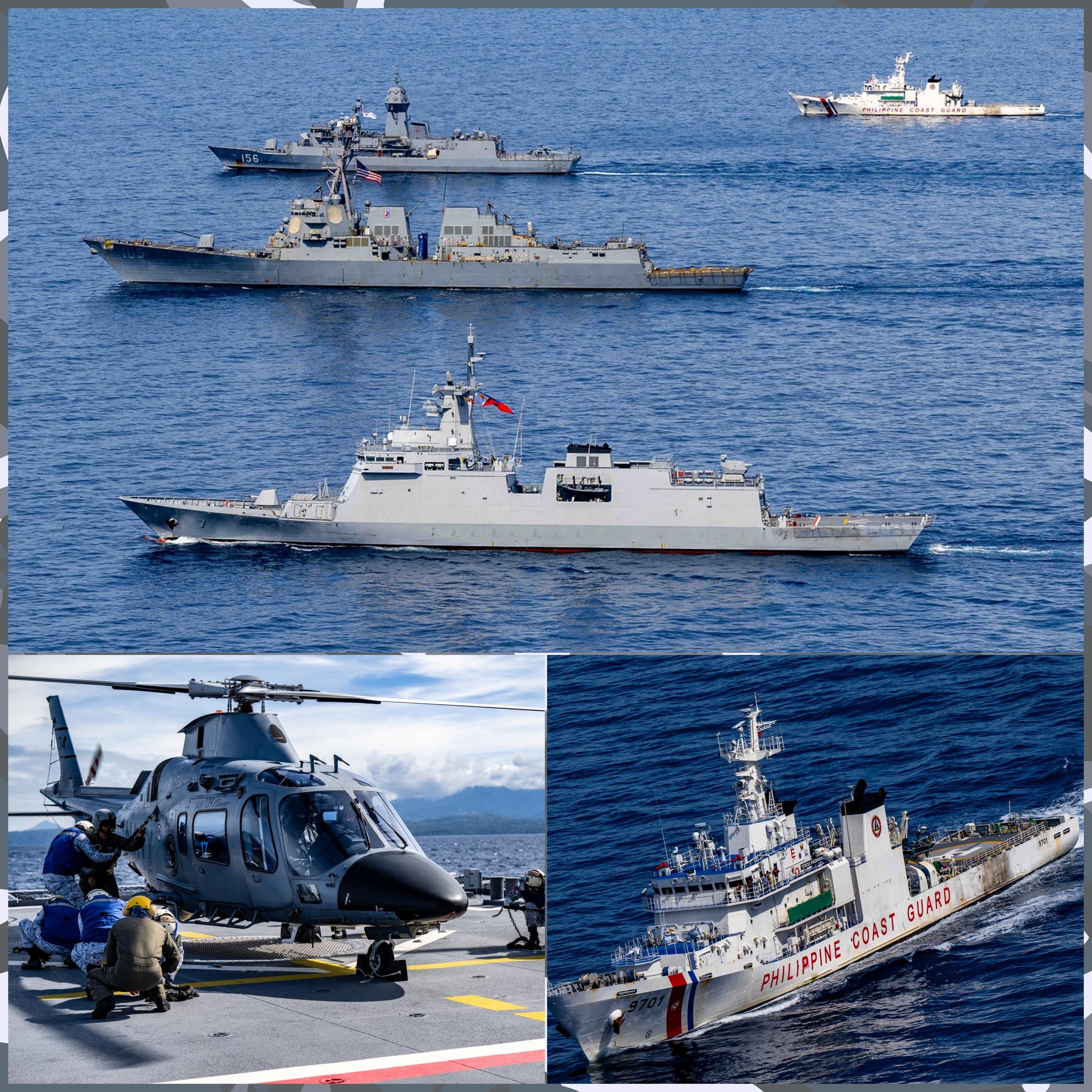 AFP - LOOK: Philippine Navy and Philippine Coast Guard naval/aerial ...