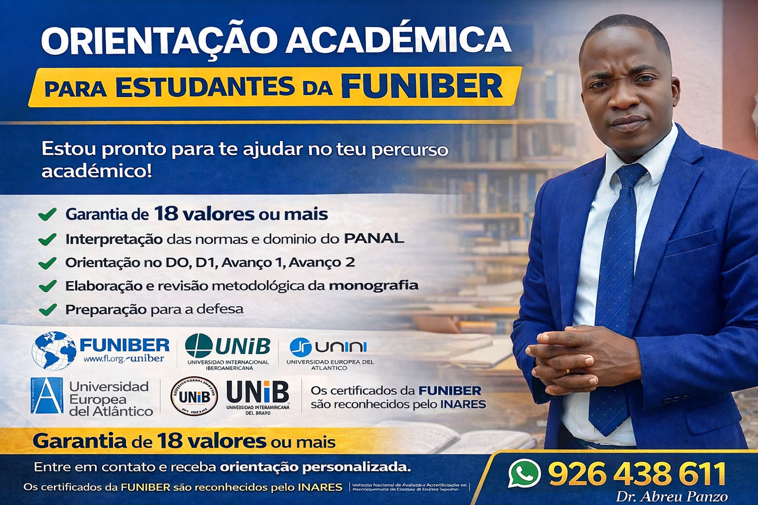 📚 ORIENTAÇÃO ACADÉMICA PARA ESTUDANTES DA FUNIBER És estudante da ...