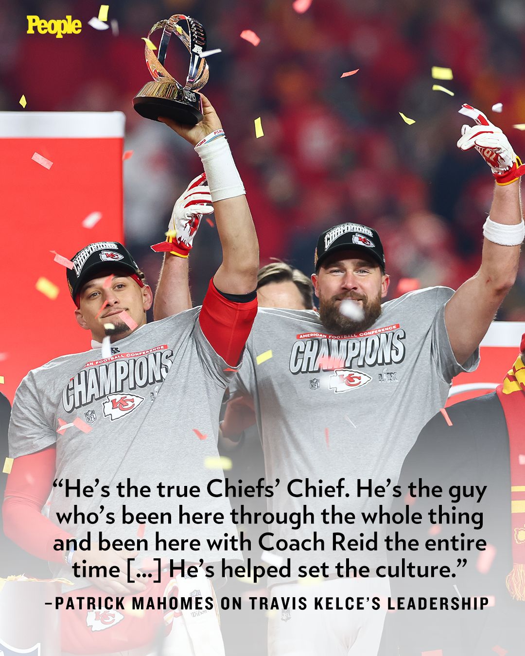 People - 🔗: bit.ly/4nnS21v Patrick Mahomes made sure... | Facebook