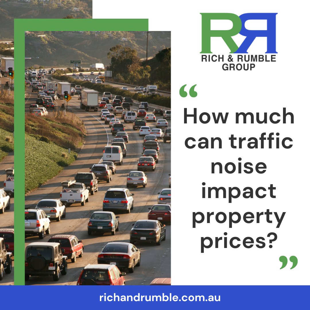 Rich - 🚓 How much can traffic noise impact property prices? 🚓⁣ ⁣ A ...