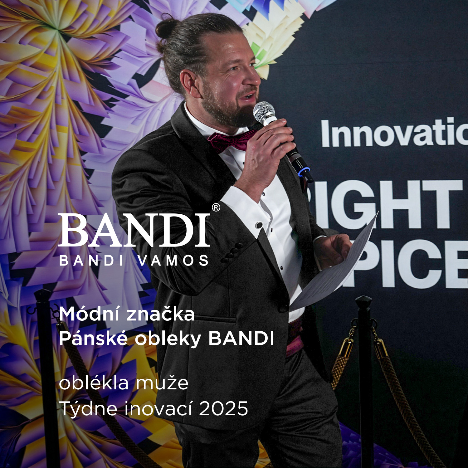 BANDI VAMOS - Módní značka Pánské obleky BANDI oblékla... | Facebook