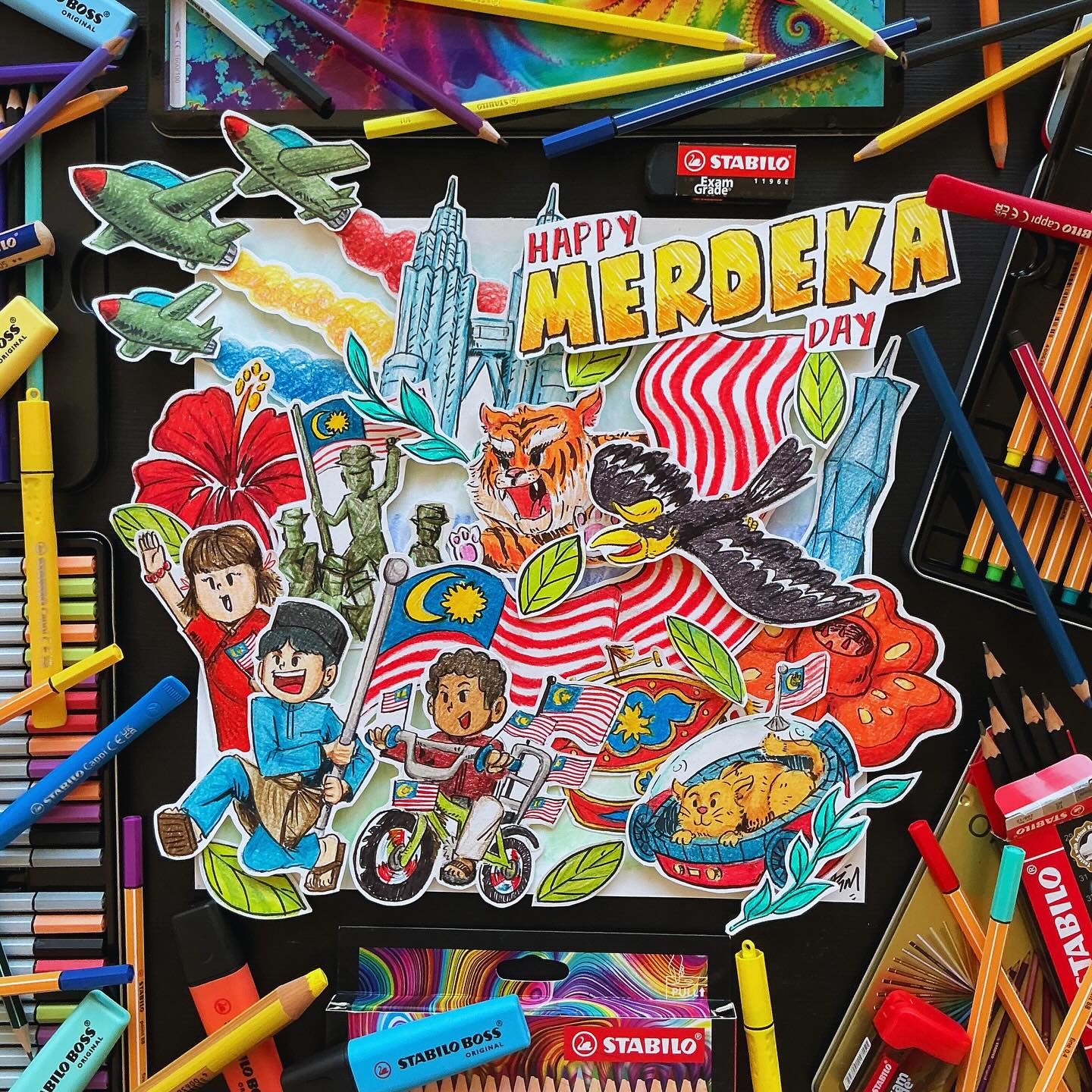STABILO - Happy 68th Merdeka! Let’s celebrate the... | Facebook