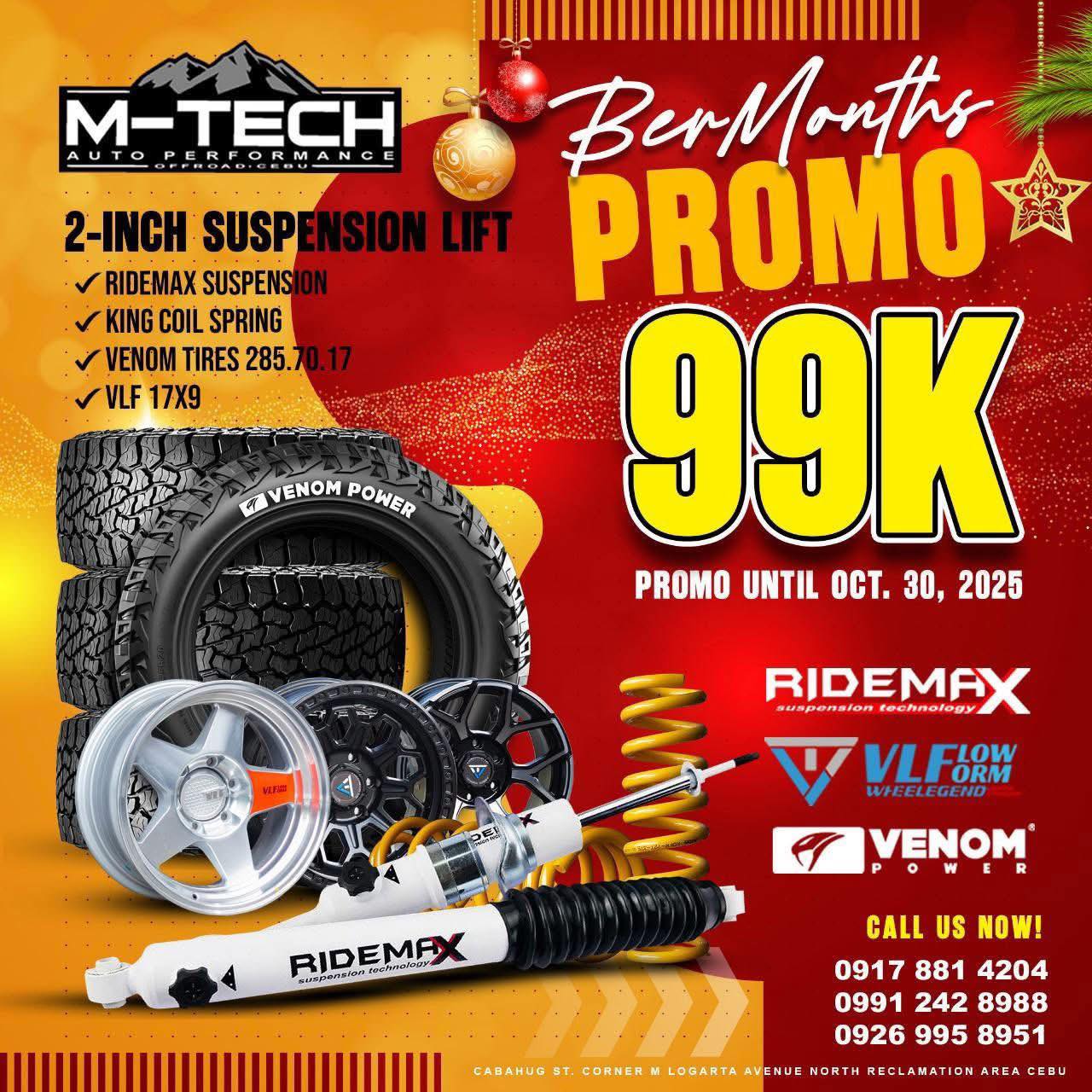 🔥 FINAL LOOK for ₱99,000 PROMO!... - M-Tech Auto Accessories | Facebook