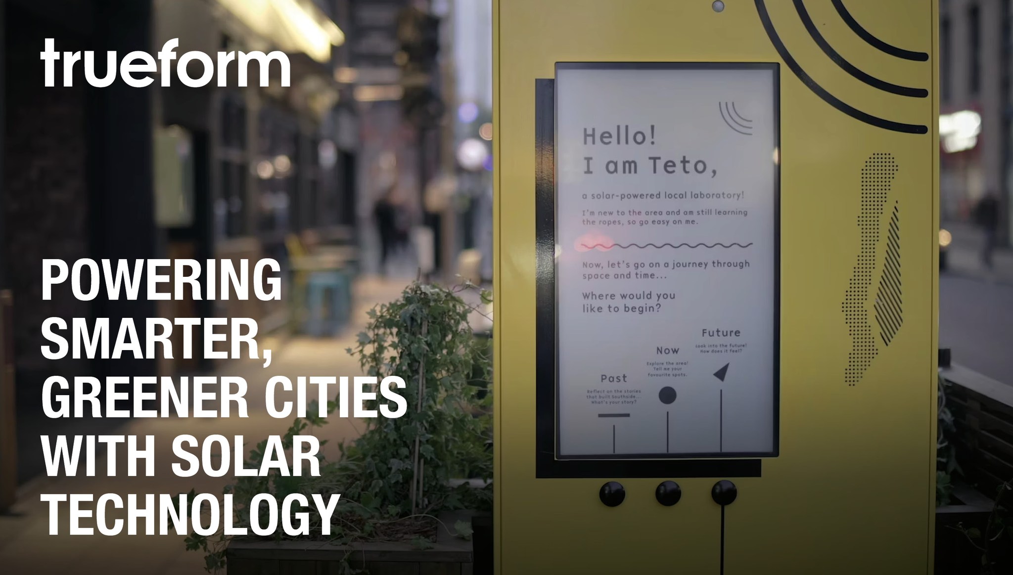 Trueform - Trueform is leading the way in solar-powered urban ...