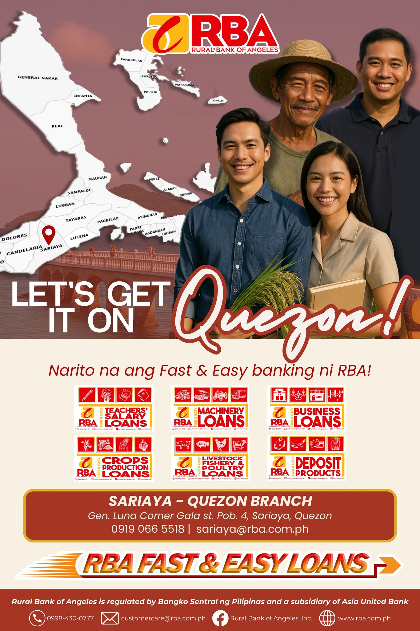 Rural - LET’S GET IT ON, QUEZON! 🔥 Narito na ang Fast & Easy banking ni ...