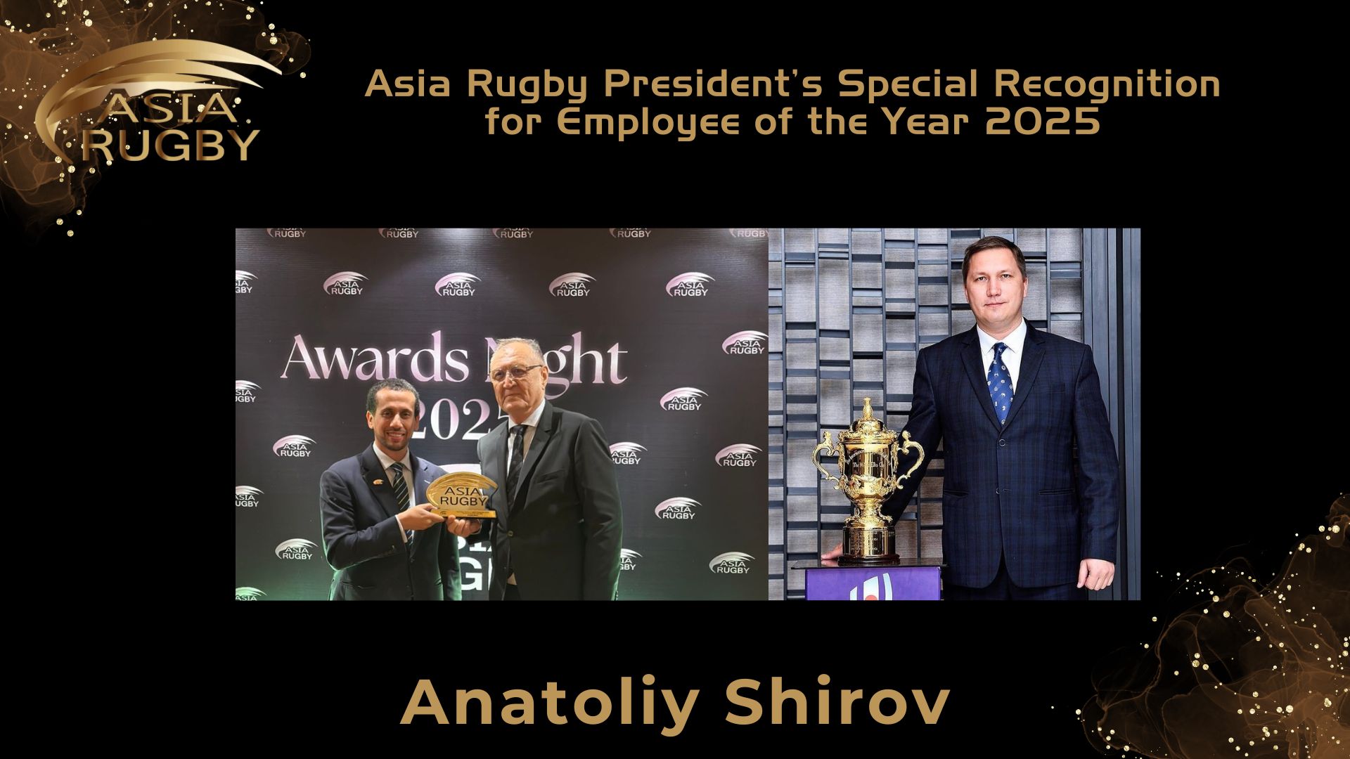 Asia Rugby - 🏆 Asia Rugby President’s Special Recognition... | Facebook