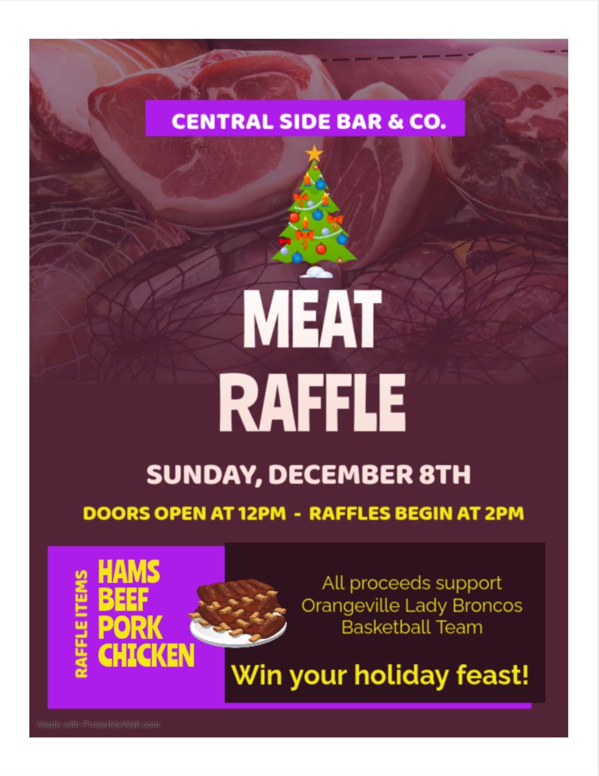 Meat Raffle Fundraiser