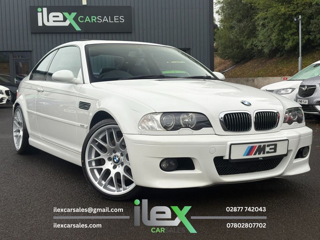 ⚪ 2002 BMW E46 M3 – Ultra-Rare Alpine White | Manual | Sunroof