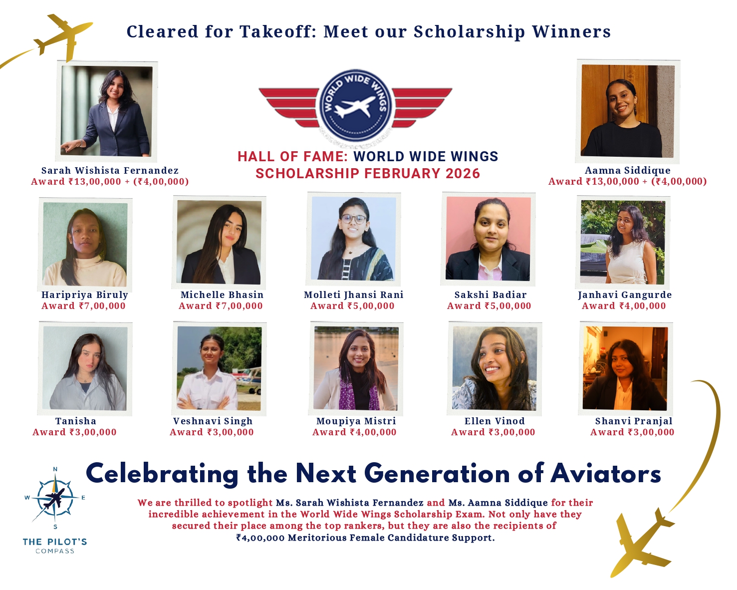 World - Congratulations to our Feb 2026 Scholarship Exam Winners! We ...