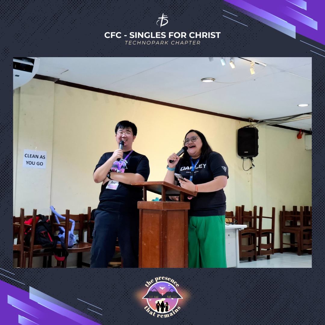 CFC Singles for Christ Laguna West2B3 - Technopark Chapter