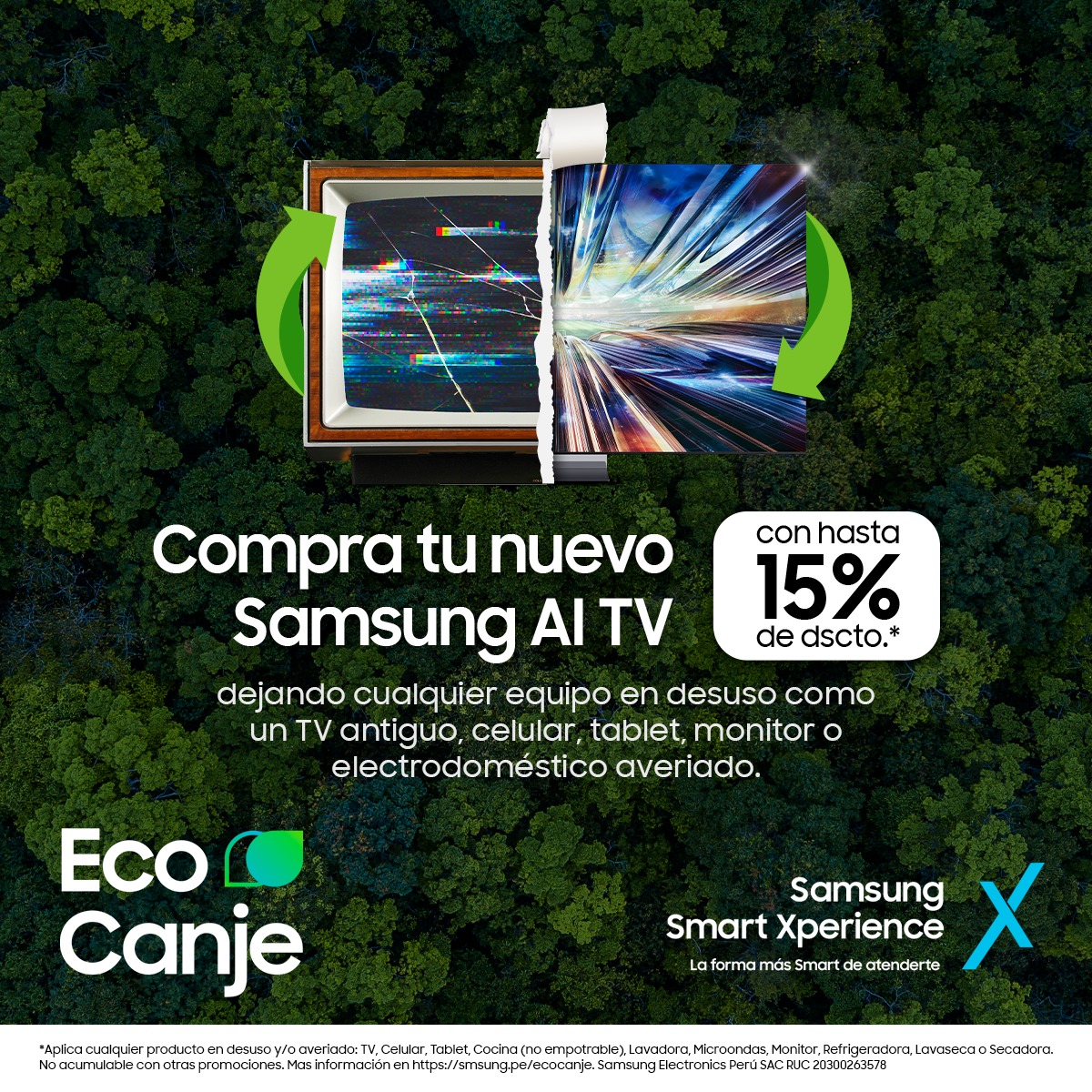 Samsung - Dale una segunda vida a tus equipos antiguos ♻️ Con Eco Canje ...