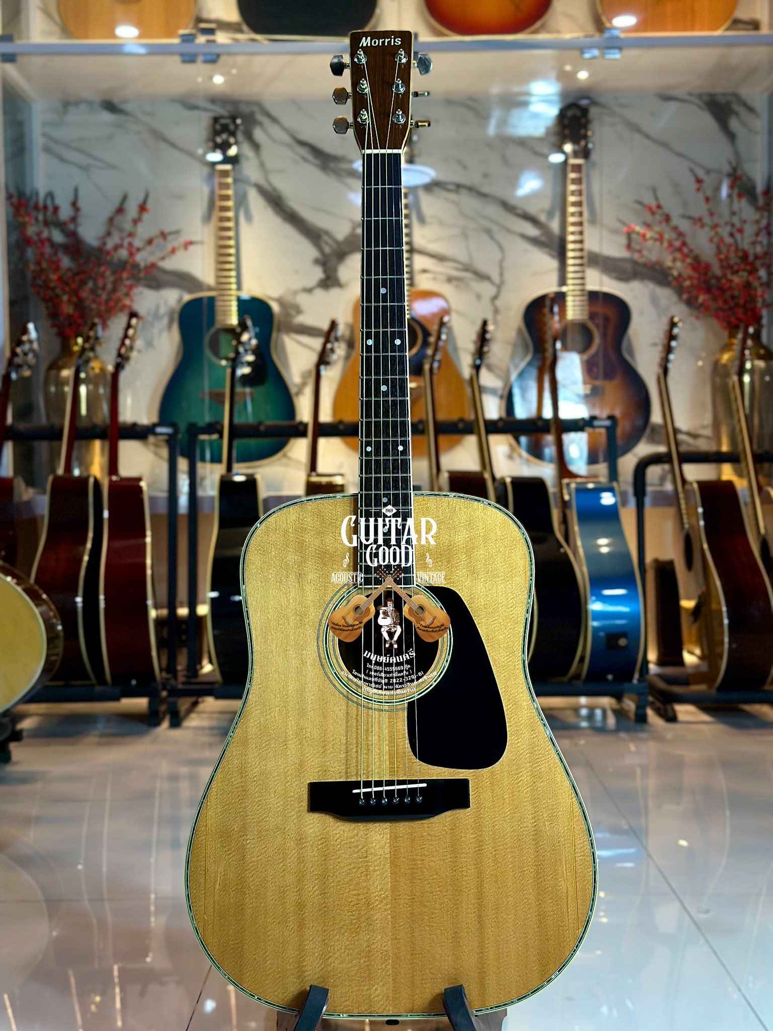 🕉️ลูกค้าผ่อนอยู่🕉️🎸MORRIS MD-515 ปี 1983-1985🇯🇵 Japan สภาพ