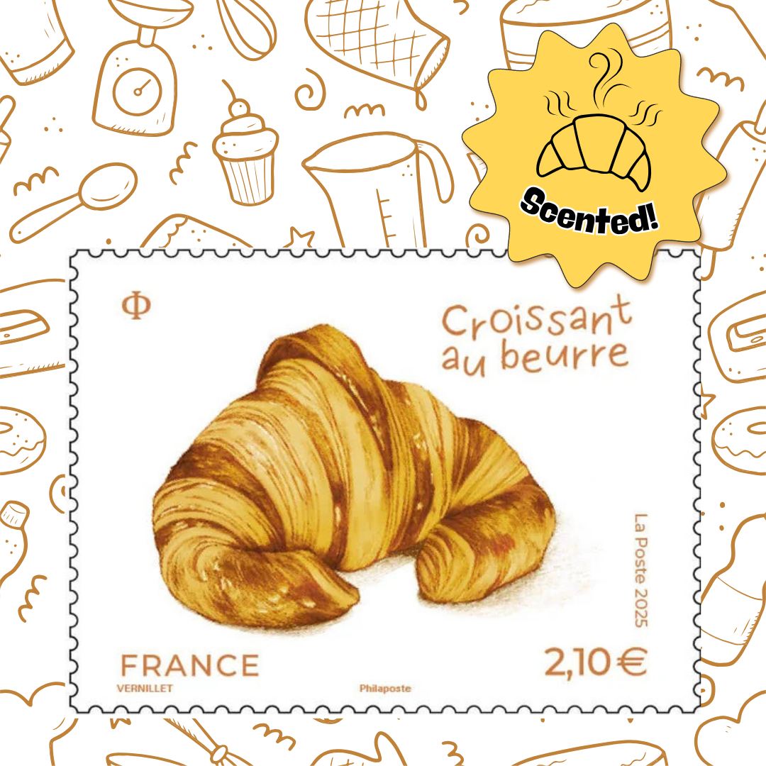 🥐 Smells like France in your mailbox! ✉️🇫🇷 Something buttery