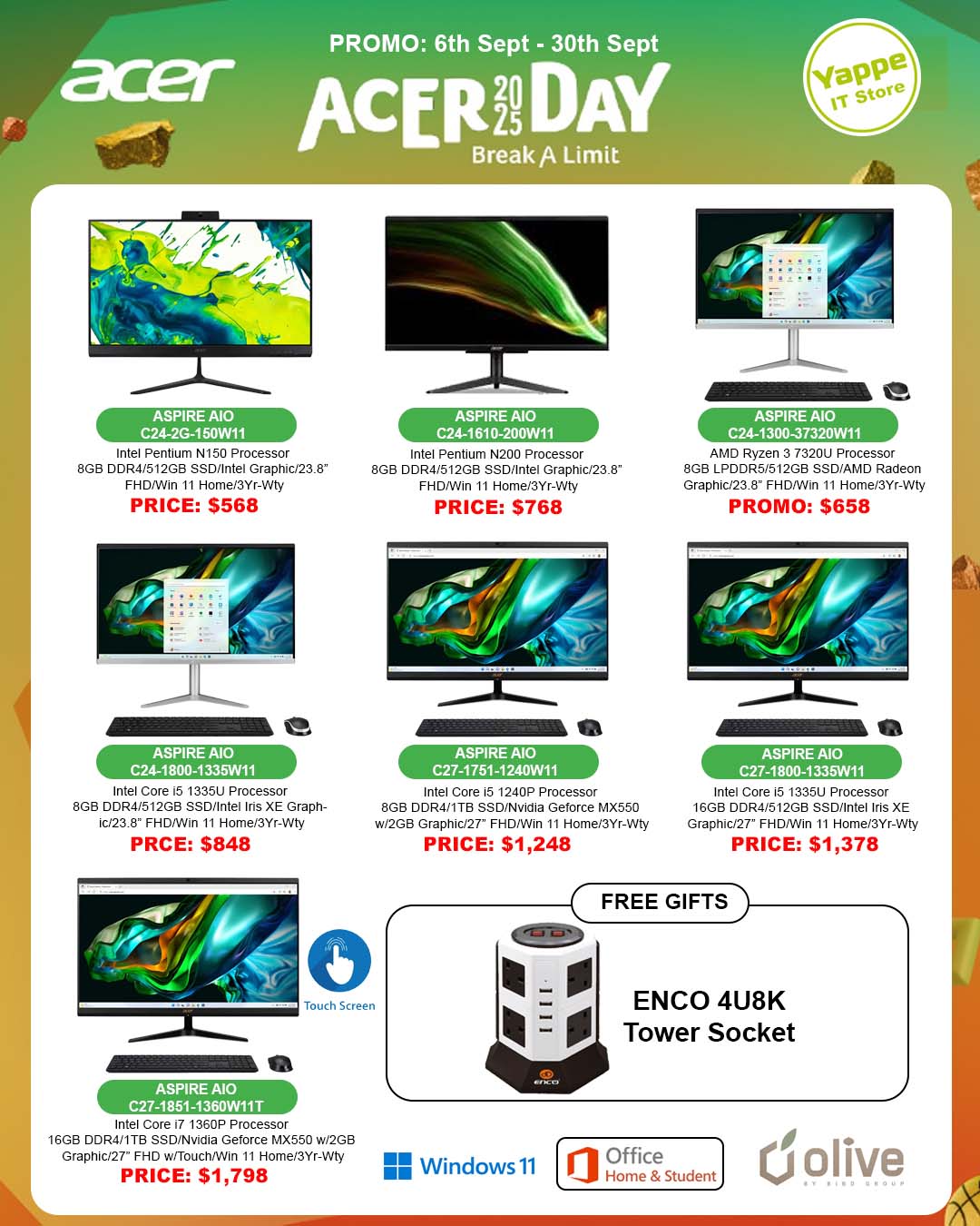 Yappe - 🔥 It’s time to rise higher with Acer Day 2025: Break A Limit! 🔥 ...
