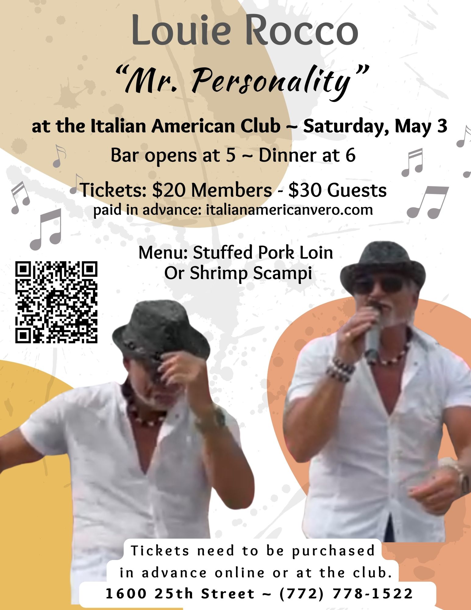 Dinner Dance with Lou Rocco