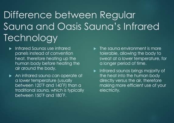 Oasis - What’s the difference between a Traditional and Far Infrared ...